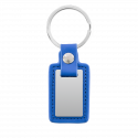 Personalised Leather Keyring – Rectangle Tag & Custom Engraving