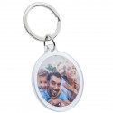 Personalised Round Photo Keyring – Custom Image & Clear Acrylic Finish