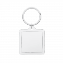 Personalised Square Photo Keyring – Custom Image & Clear Acrylic Finish